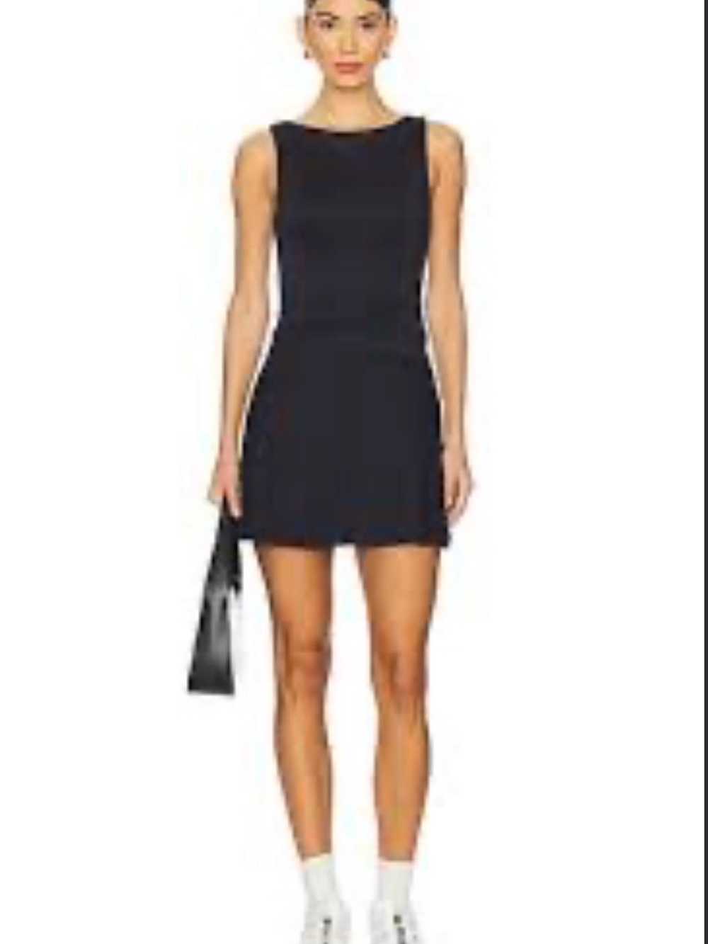NWT WeWoreWhat Black Sleeveless Mini Dress